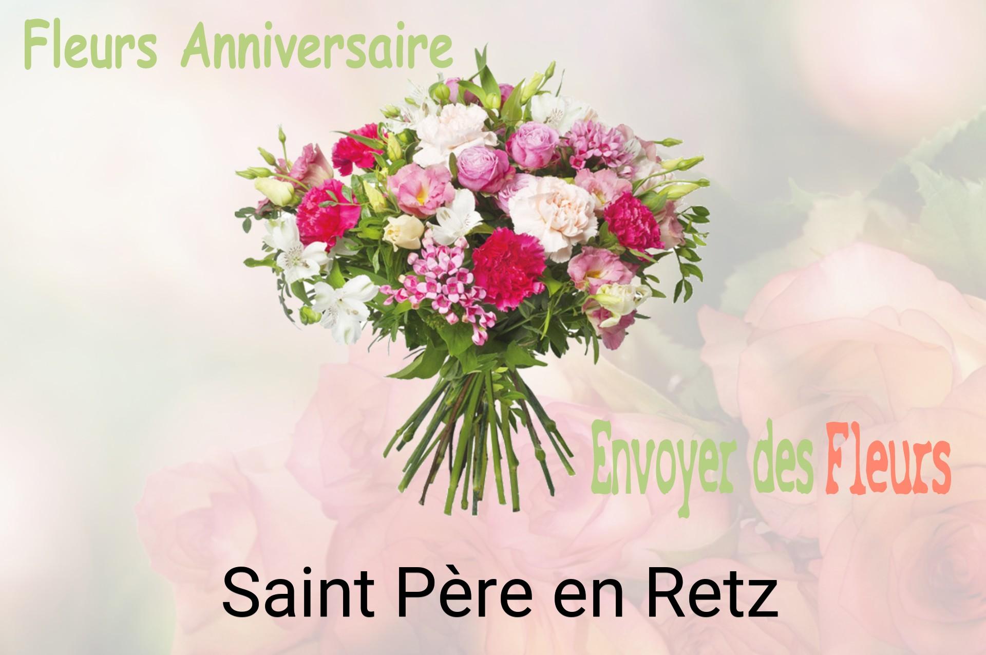 Bouquet de fleurs d’anniversaire livré à Saint-Père-en-Retz