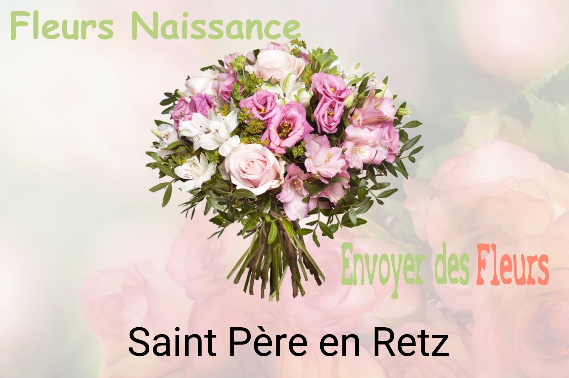 Bouquet de fleurs de naissance livré à Saint-Père-en-Retz